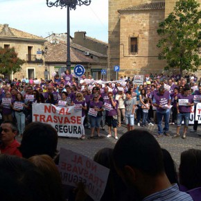 Ciudadanos (C’s) Guadalajara participa en la concentración por la mejora del acuerdo de trasvase Tajo-Segura