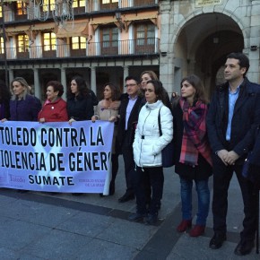 El Grupo Municipal Ciudadanos se suma a los actos del Día Internacional contra la violencia de género en Toledo.