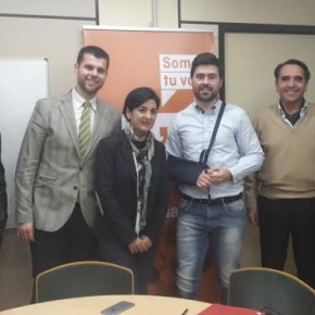 Ciudadanos (C´s) Albacete conoce de primera mano las necesidades de la Asociación de Jóvenes Empresarios de Albacete