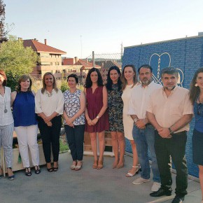 Los concejales de Ciudadanos Toledo Ciudad asisten a la VIII Fiesta de Verano de APANAS