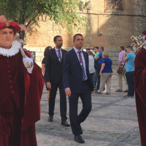 Esteban Paños participa en los actos celebrados en honor a la Virgen del Sagrario, patrona de Toledo