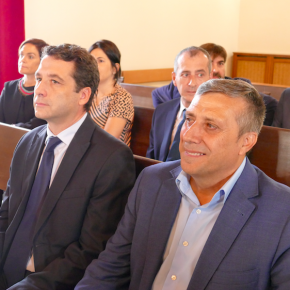 Antonio López y Esteban Paños asisten al acto de apertura del año judicial del TSJCM en la Audiencia Provincial de Toledo