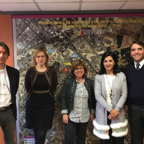 Ciudadanos Albacete visita a los trabajadores de Urvial