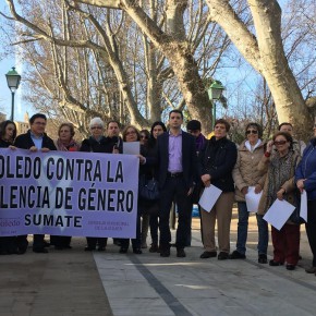 Ciudadanos, en la concentración contra la violencia machista en Toledo