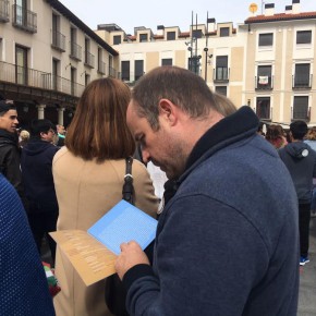 Los concejales de Ciudadanos (Cs) en Guadalajara asisten a los actos organizados con motivo del Día Mundial de la Poesía