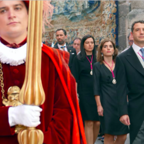 Los concejales de Cs en Toledo participan en la procesión del Corpus Christi