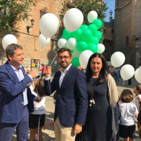 Ciudadanos Toledo, en la suelta de globos con motivo del Día Mundial del Alzheimer